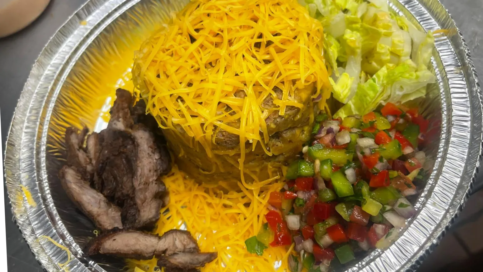 Mofongo Carne Salada